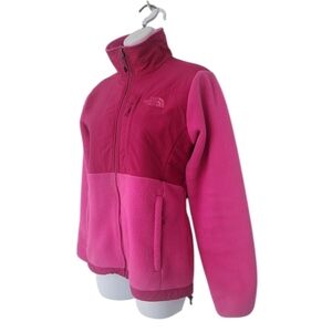 The North Face Womens Denali Jacket Size Small Linaria Pink/Fuschia Pink.